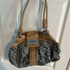 Guess Vintage 2006 Handbag With Logo Design